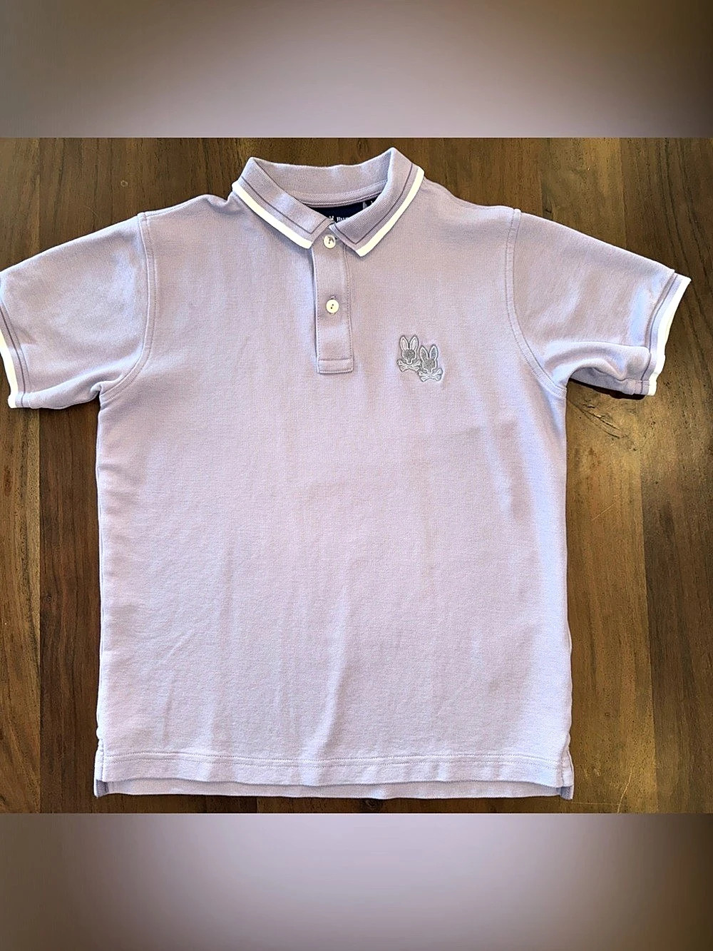 Psycho Bunny Boy’s Polo Shirt in Pink Size Large